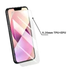Soft hydrogel film screen protector sheet EPU TPU hybrid material flexible impact resistant