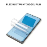 Soft TPU screen protector sheet flexible hydrogel film self healing bubble free