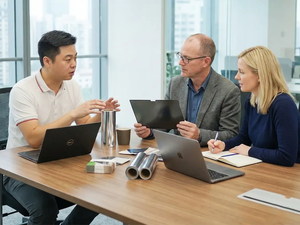 Business partnership discussion