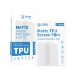 Matte Screen Protector Sheet TPU hydrogel 014mm full screen self healing shock proof for cutter
