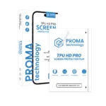 TPU HD Pro screen protector sheet smooth touch scratch resistant anti fingerprint bubbles disappear 24h