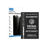 PET screen protector sheet 26 inch anti spy scratch resistance grease proof ultra HD high sensitivity anti fingerprint 025mm