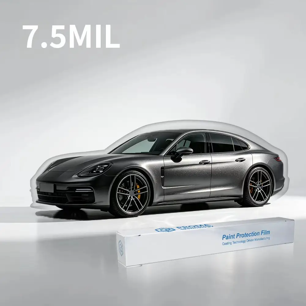 Vehicle paint protection film 7.5mil coating technology driven manufacturing