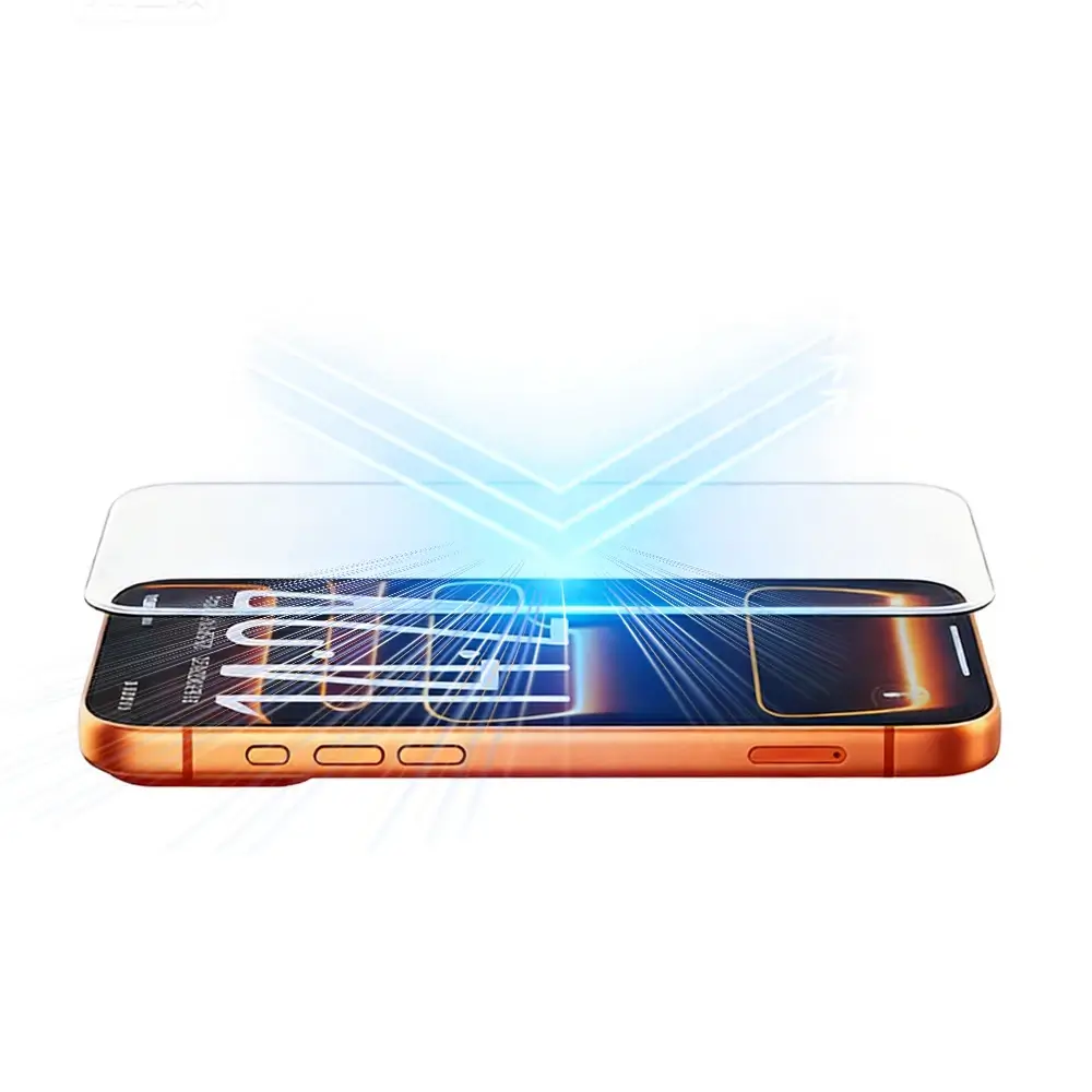 TPU anti blue light screen protector sheet blocks harmful blue light