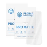 EPU screen protector sheet in retail packaging box