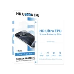EPU phone screen protector sheet HD ultra full screen coverage curved edge fit anti fingerprint instant adhesion bubbles disappear 24h