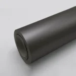 Matte grey car wrap TPU chrome steel finish