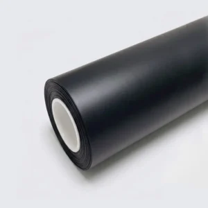 Matte black car​ wrap TPU light black finish