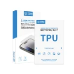 Matte Pro TPU sheet screen protectors anti glare scratch shatter resistant bubbles disappear 24h