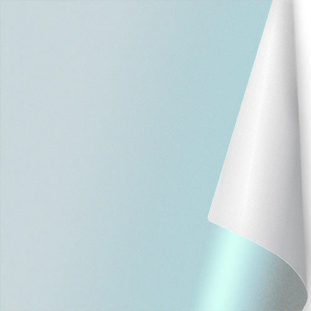 Matte white vinyl wrap car PVC PET base pressure sensitive film
