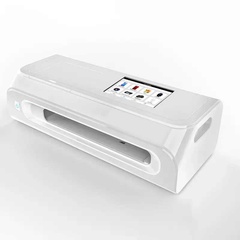 Mobile screen protector cutting machine cuts hydrogel TPU film on site bubble free fits any device