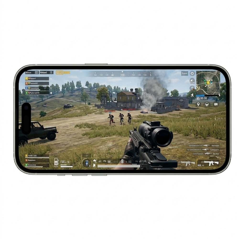 Silicone screen protector sheet PUBG mobile high definition clarity