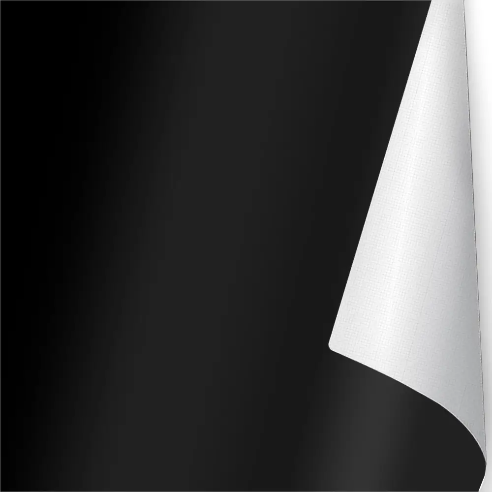 Black vinyl wrap car piano finish PVC PET base