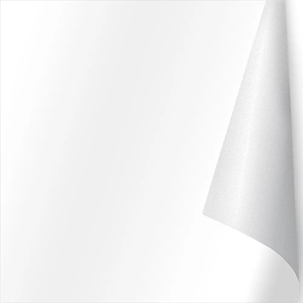 White vinyl car wrap piano finish PVC PET base