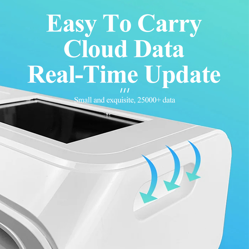 Mobile screen protector cutting machine real time data update always current