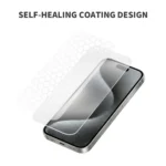 Soft screen protector sheet with self healing coating and transparent layer
