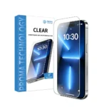 Silicone adhesive screen protector sheet hybrid glass clear scratch resistant wear resistant