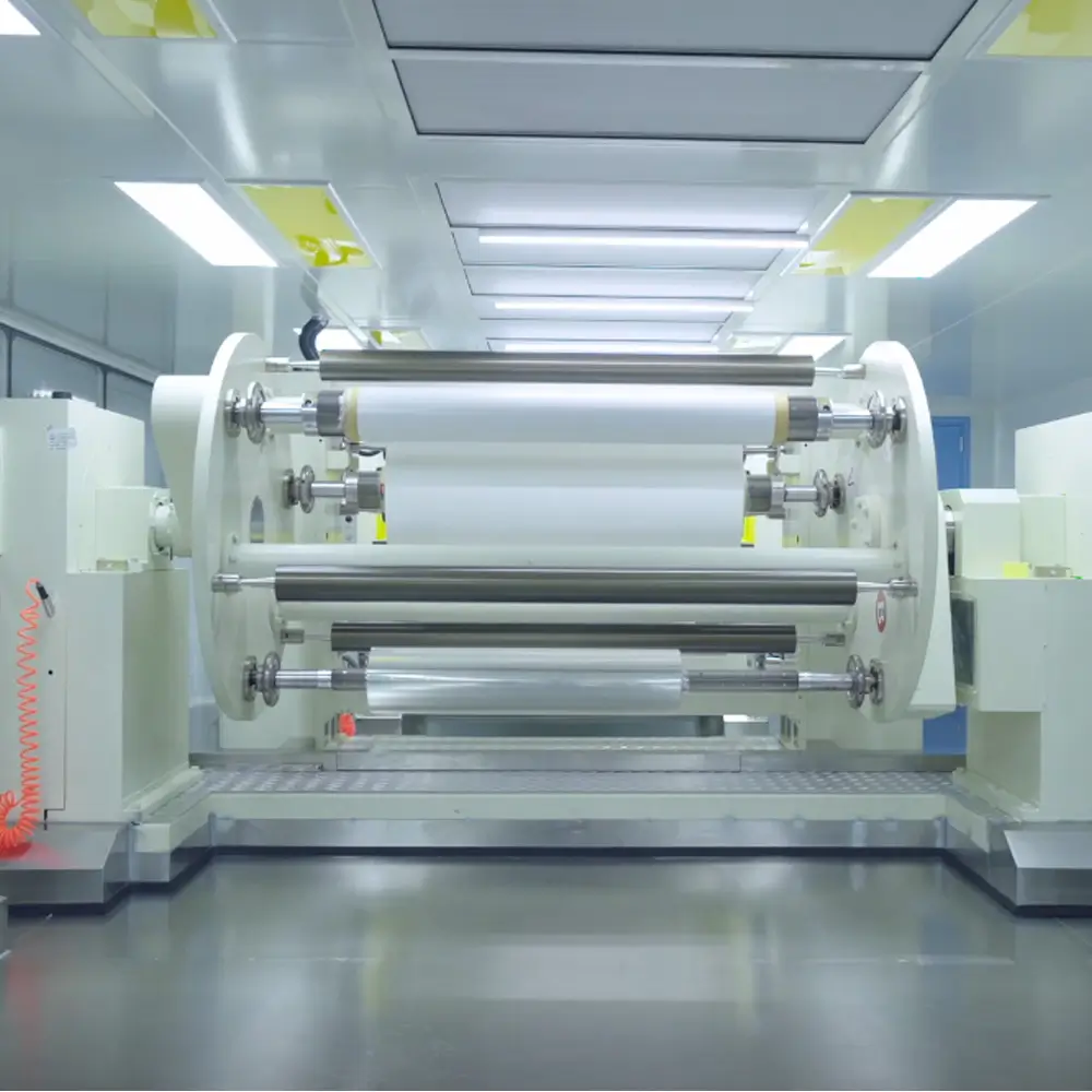 HD Clear TPU screen protector sheets coil slitting and cutting workshop line
