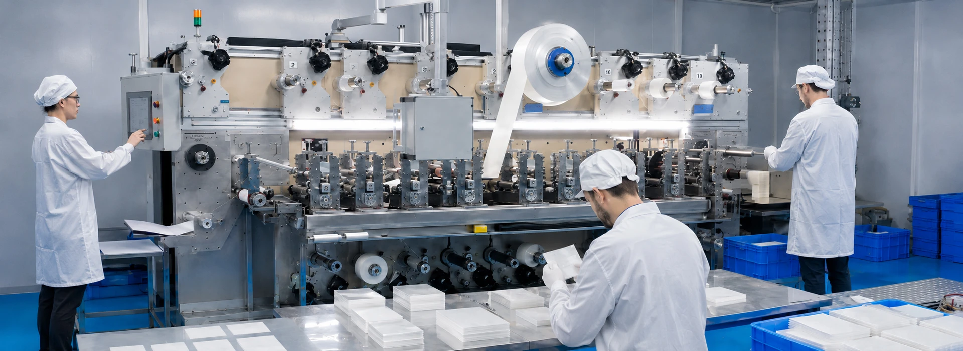 Hydrogel Film Sheet Manufacturing