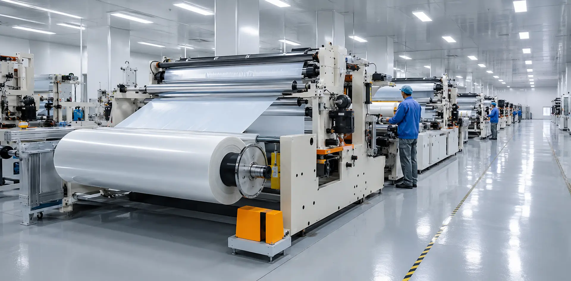 Manufacturing facility background