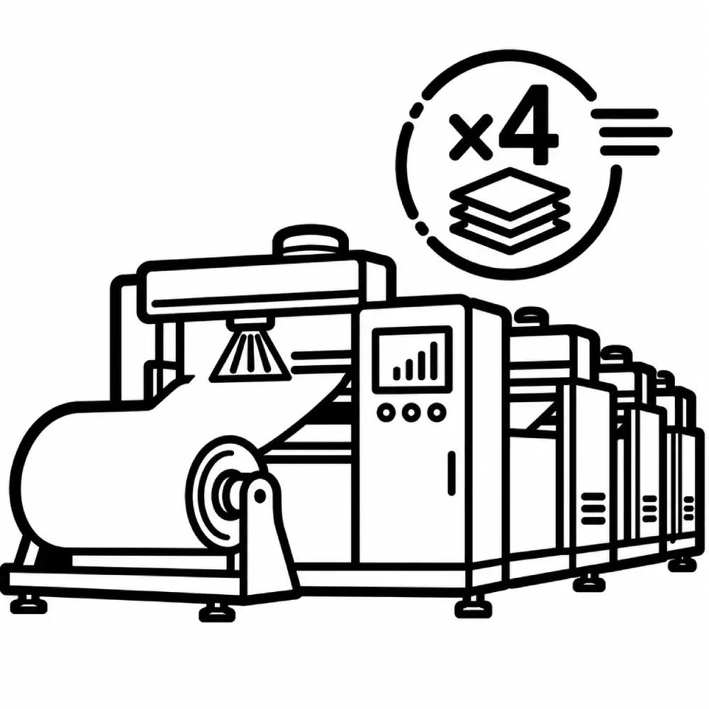 Four Coating Lines