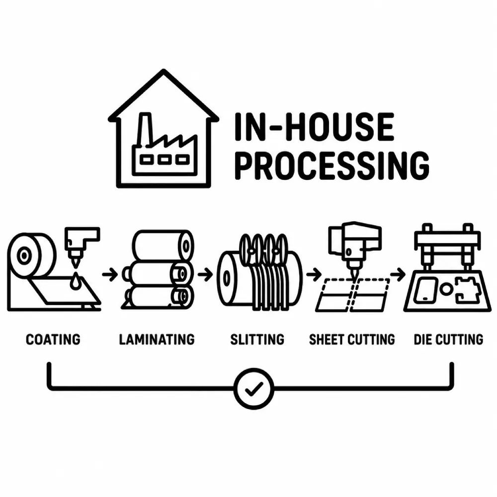 In-House Processing