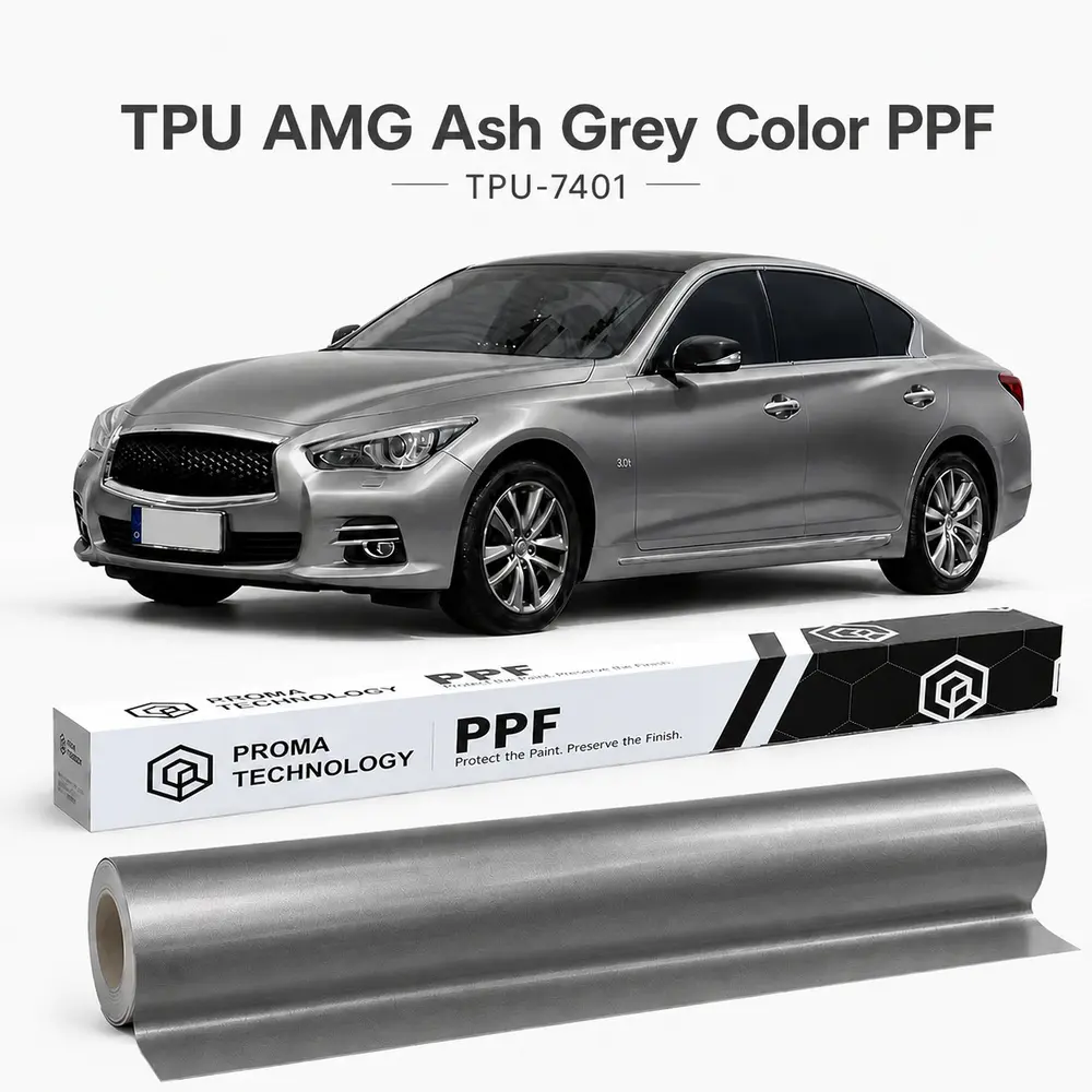 TPU AMG Ash Grey Color PPF-Main image