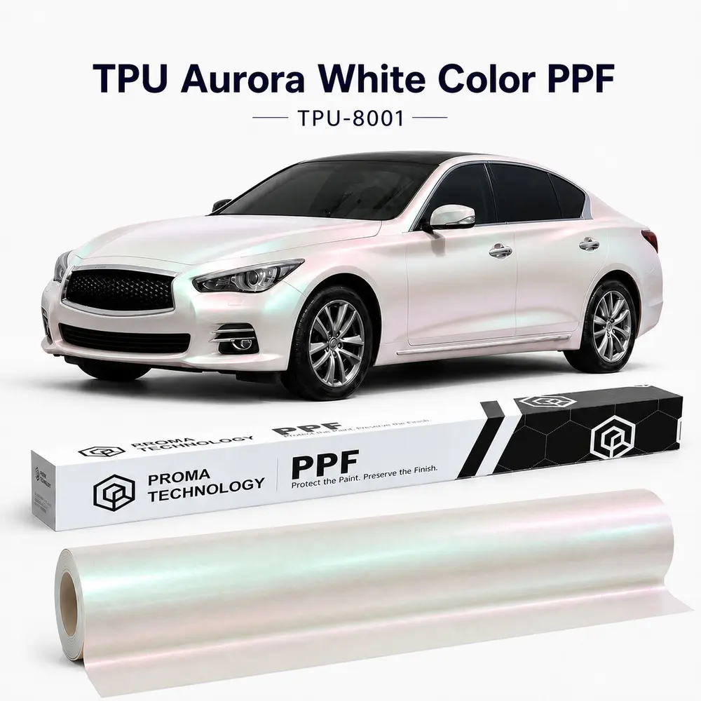 TPU Aurora White Color PPF-Main image