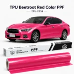 TPU Beetroot Red Color PPF-Main Image