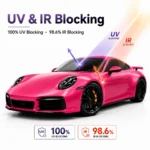 TPU Beetroot Red Color PPF Film For Car