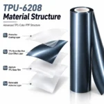 TPU Byron Bay Blue Color PPF Film For Car
