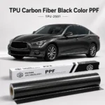 TPU Carbon Fiber Black Color PPF-Main image display