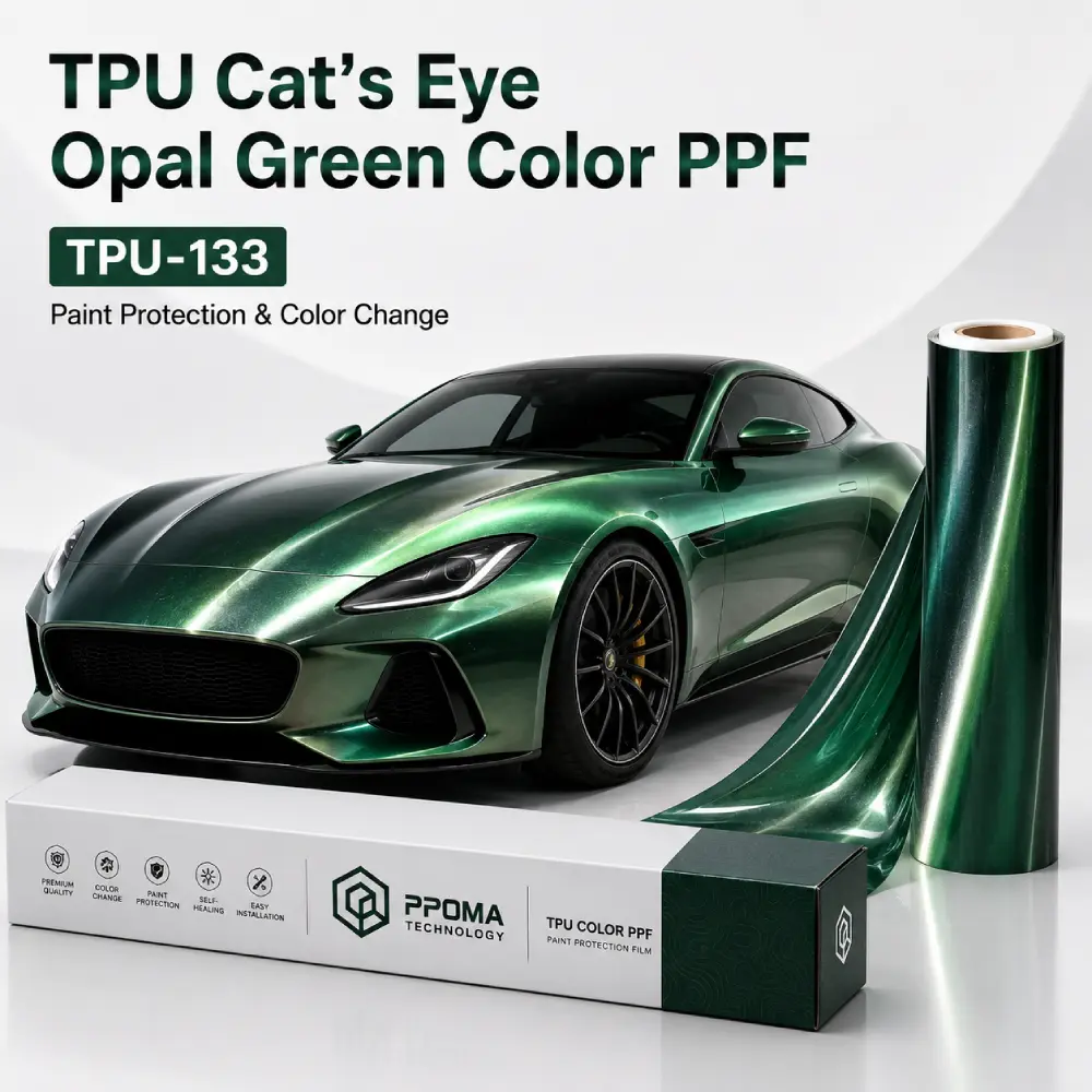 TPU Cats eye Opal Green-Main image
