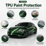 TPU-133 Cats eye Opal Green-paint protection