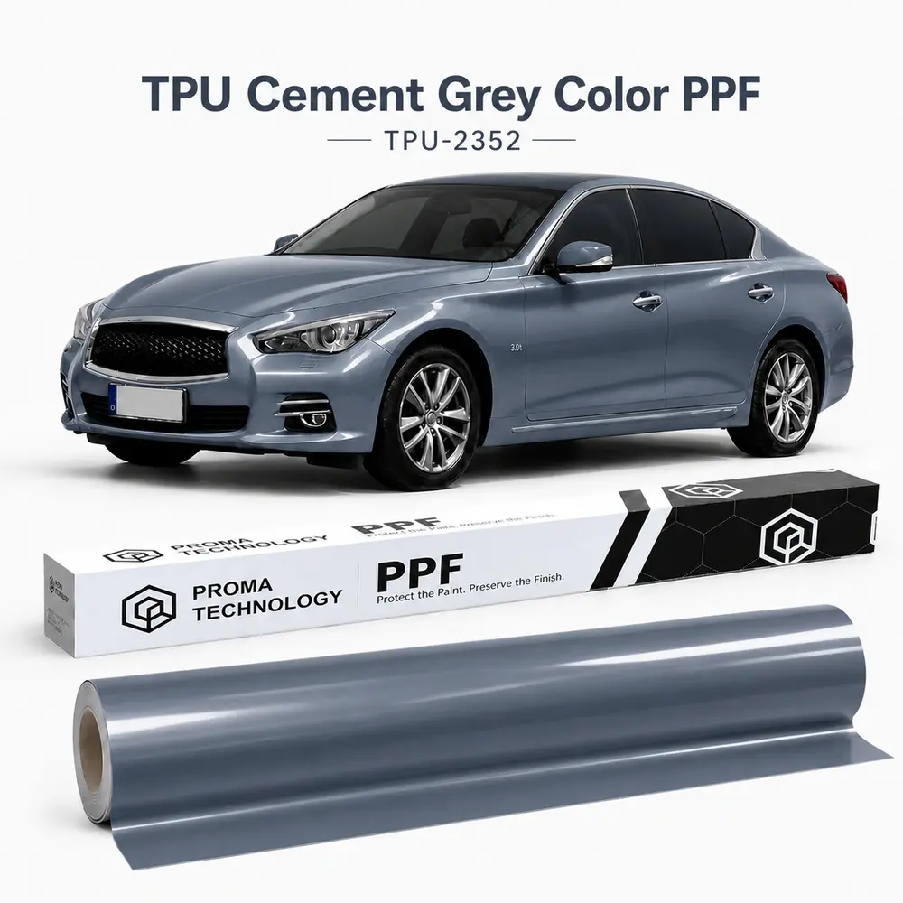 TPU Cement Grey Color PPF-Main Image
