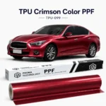 TPU Crimson Color PPF-Main Image