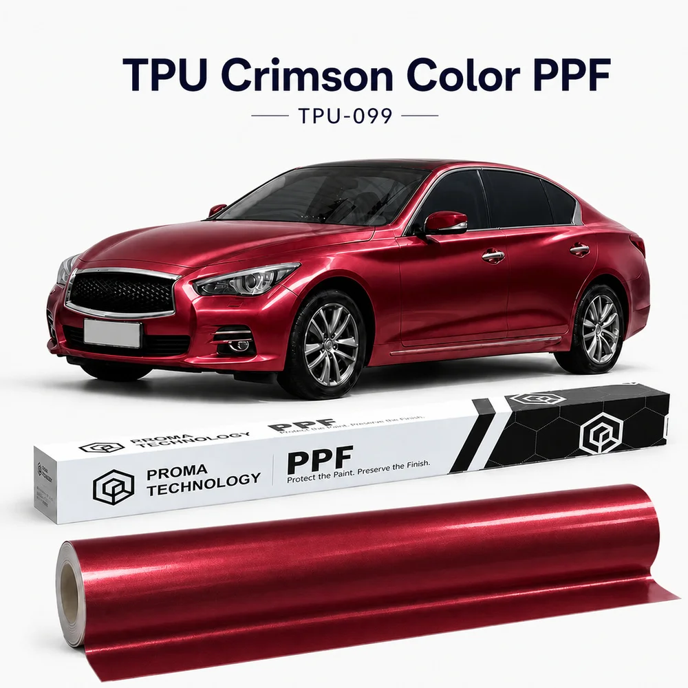 TPU Crimson Color PPF-Main Image