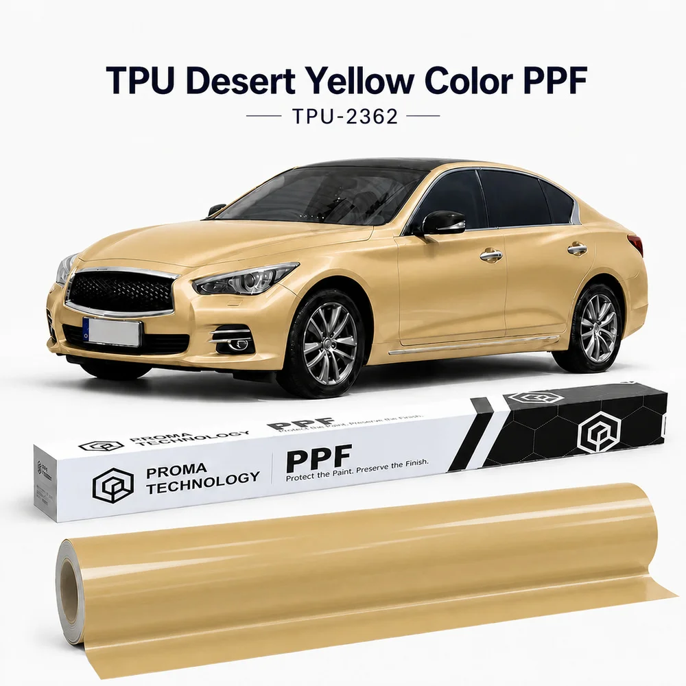 TPU Desert Yellow Color PPF-Main Image