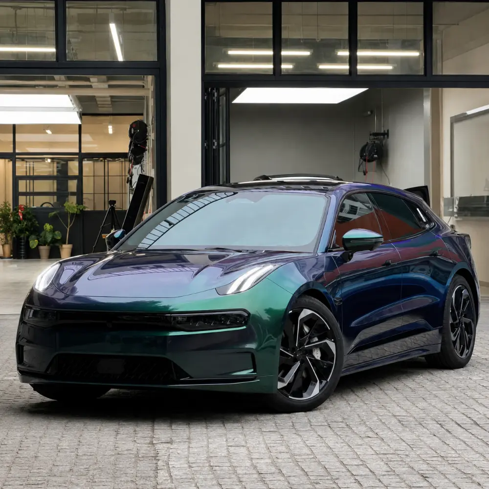 TPU Diamond Aurora Green Color PPF