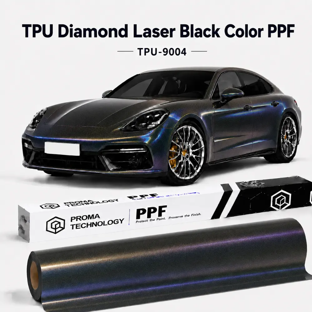 TPU Diamond Laser Black Color PPF-main image
