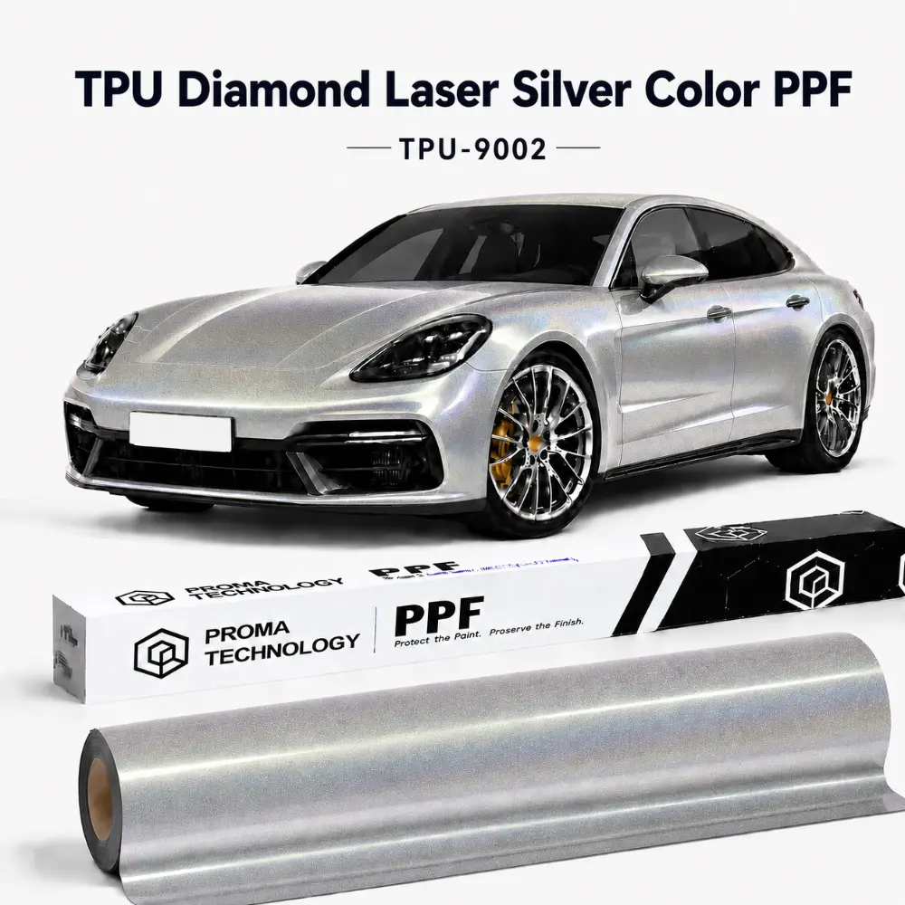 TPU Diamond Laser White Color PPF