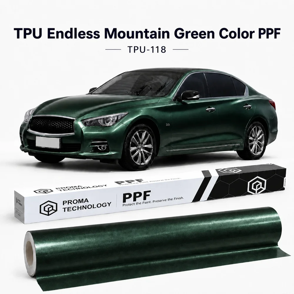 TPU Endless Mountain Green Color PPF-Main Image