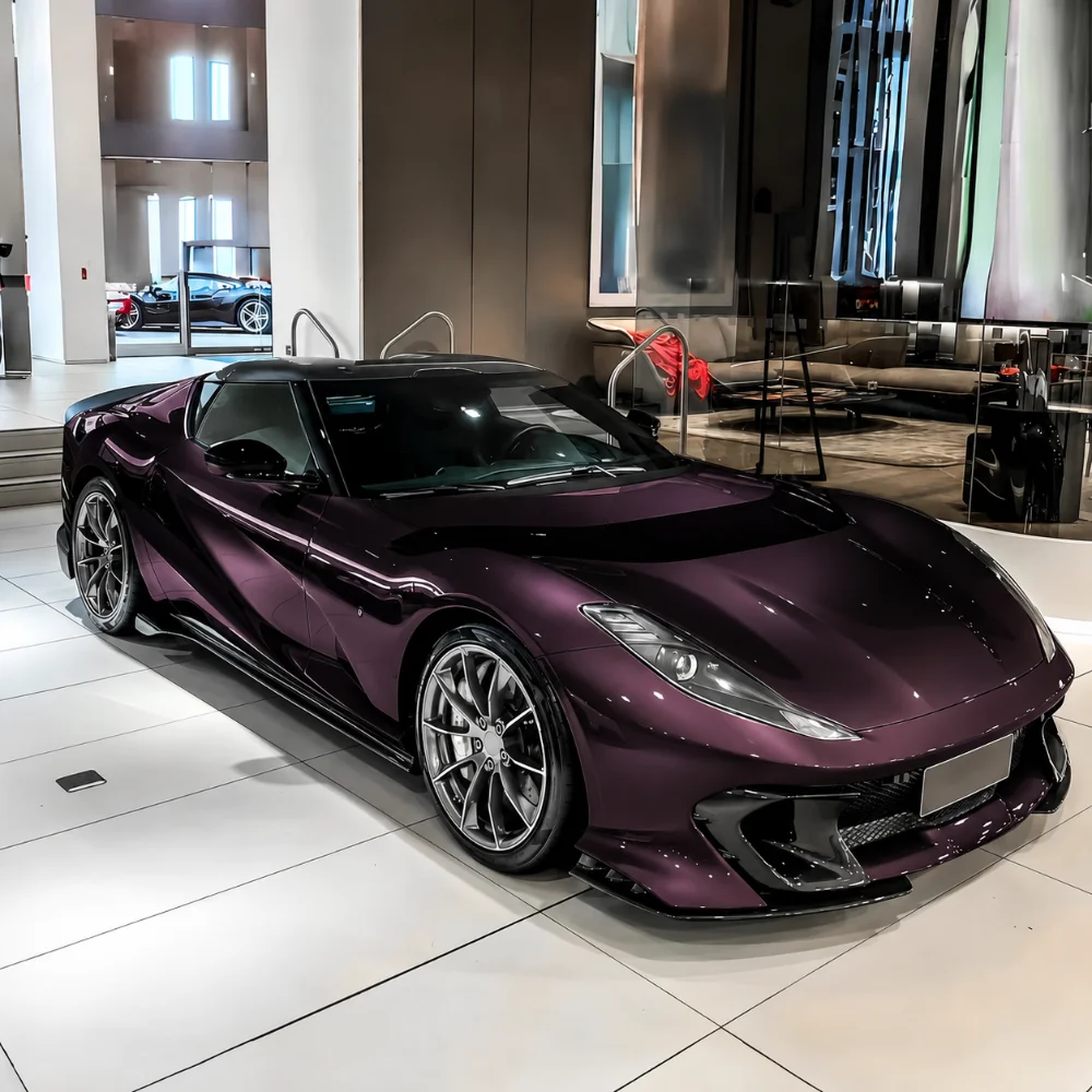 TPU Eve Purple Color PPF-scene display 1