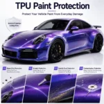 TPU Fancy Galactic Sparkling Chameleon Color PPF-TPU Protection