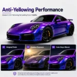 TPU Fancy Galactic Sparkling Chameleon Color PPF-Anti-yellowing