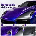 TPU Fancy Galactic Sparkling Chameleon Color PPF-Removable adhesive