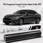 TPU Fragment Forged Carbon Black Color PPF-Main Image