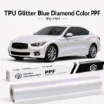 TPU Glitter Blue Diamond Color PPF-Main image display