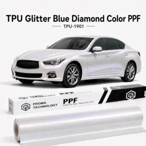 TPU Glitter Blue Diamond Color PPF-Main image display