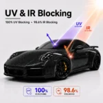 TPU Gloss Hexagonal Carbon Fiber Color PPF Film For Car